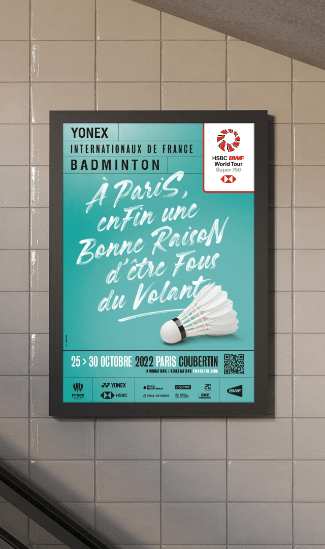 affiche - yonex